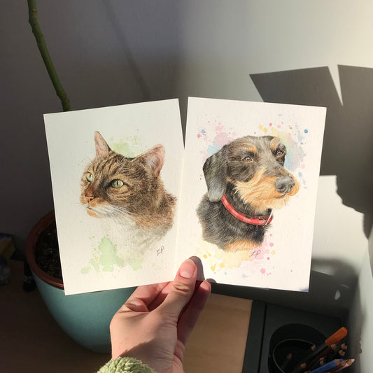 Miniature Pet Portrait