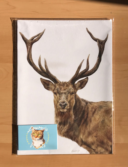 Red Deer Print